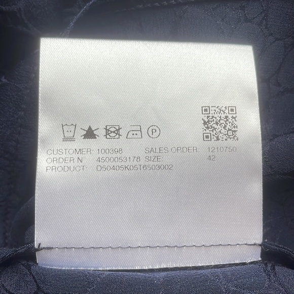 Kiton silk croc blouse - Picture 6 of 8